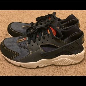Rare Worn Twice Nike Afro Punk Denim Huaraches